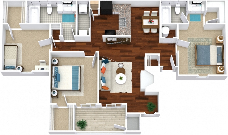 The Colony at South Park Apartments | Aiken, SC